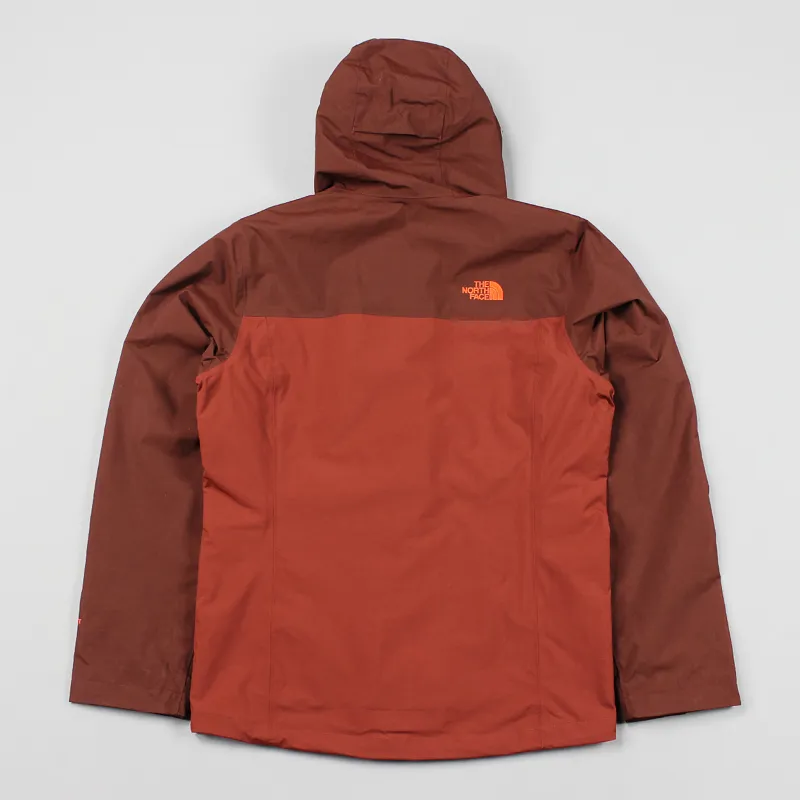 The North Face Mens Carto Triclimate Jacket Red-3