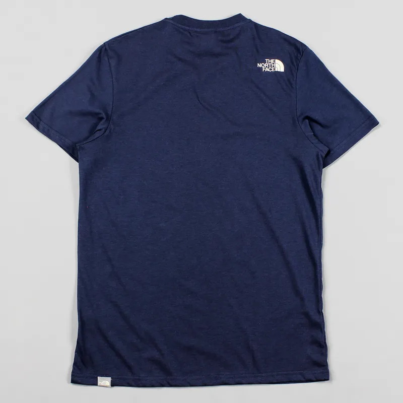 The North Face Mens Celebration Mountain Tee Blue-2