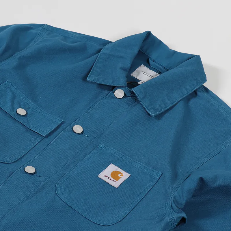 Carhartt WIP Michigan Chore Coat Moody Blue-1