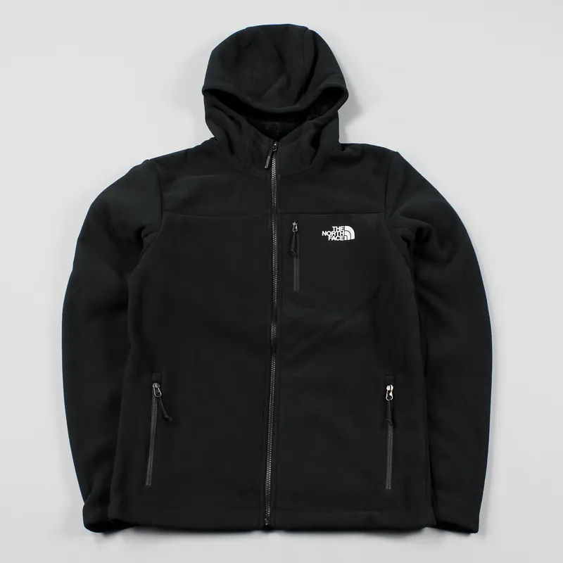 The North Face Mens Chimborazo Fleece Jacket TNF Black Active