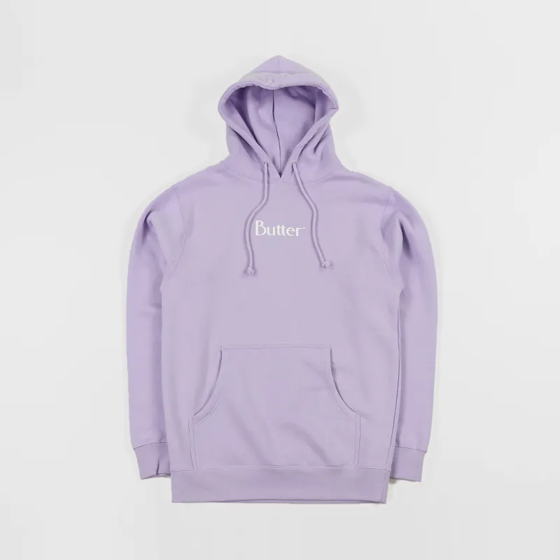 Butter Goods Classic Logo Hoodie Lavender