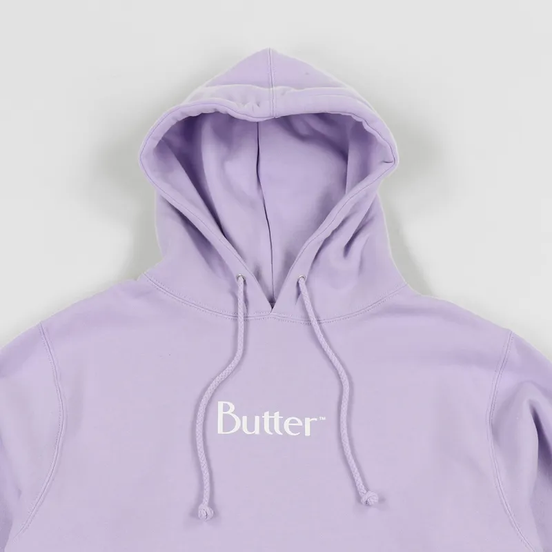 Butter Goods Classic Logo Hoodie Lavender-1