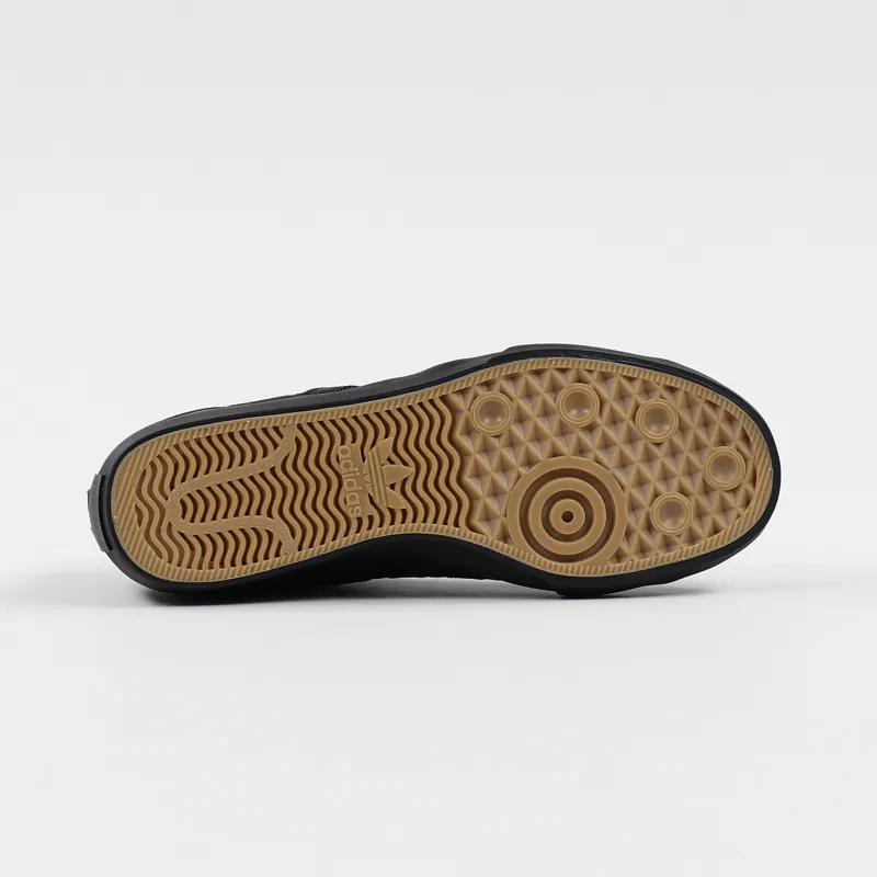 Adidas Skateboarding Matchcourt High RX2 Shoes Black Gold-7