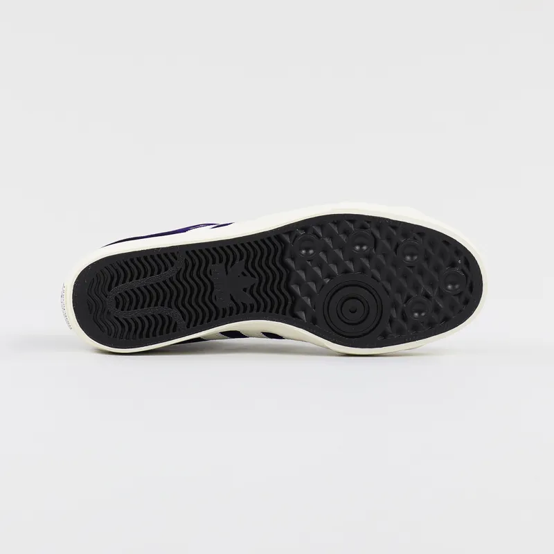 Adidas Matchcourt High RX2 Na-Kel Shoes Dark Purple White Gold-7