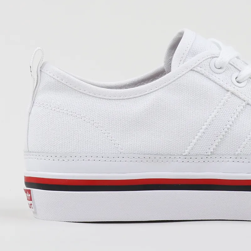 Adidas Skateboarding x Na-Kel Matchcourt RX3 Shoes White Black Scarlet-1
