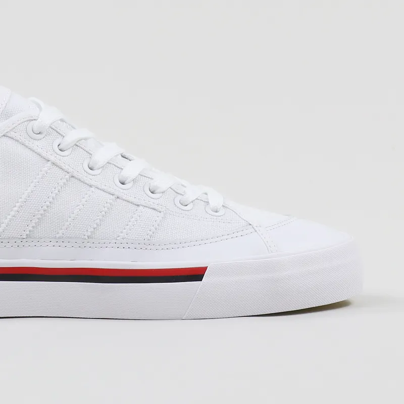 Adidas Skateboarding x Na-Kel Matchcourt RX3 Shoes White Black Scarlet-2