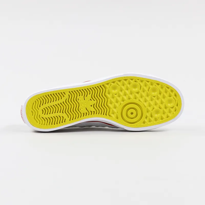 Adidas Skateboarding x Na-Kel Matchcourt RX3 Shoes White Black Scarlet-7