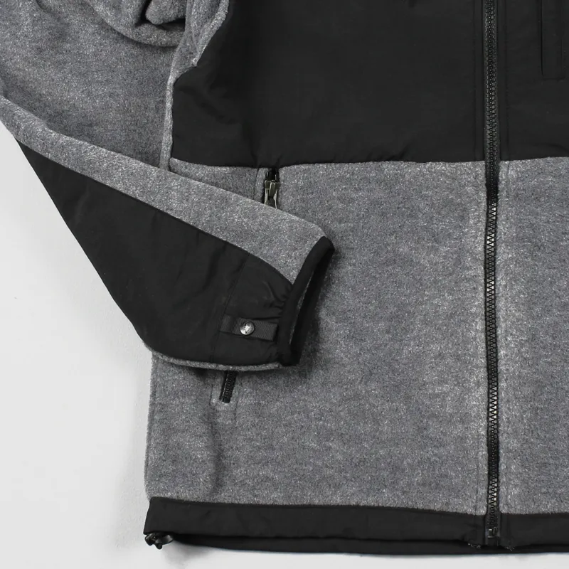 The North Face Mens Denali II Jacket Grey Black-5