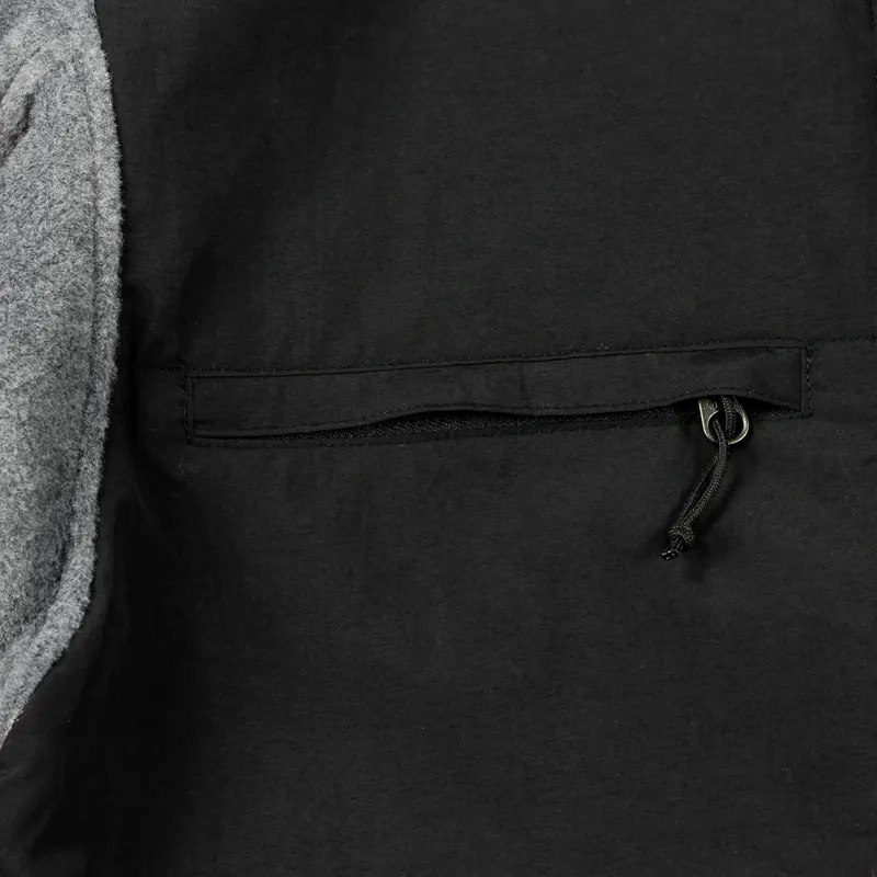 The North Face Mens Denali II Jacket Grey Black-3