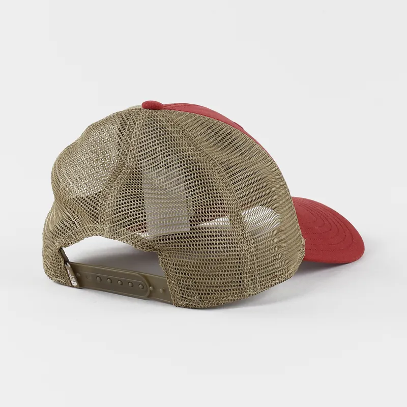 The North Face Mudder Trucker Cap Bossa Nova Red Kelp Tan White-2