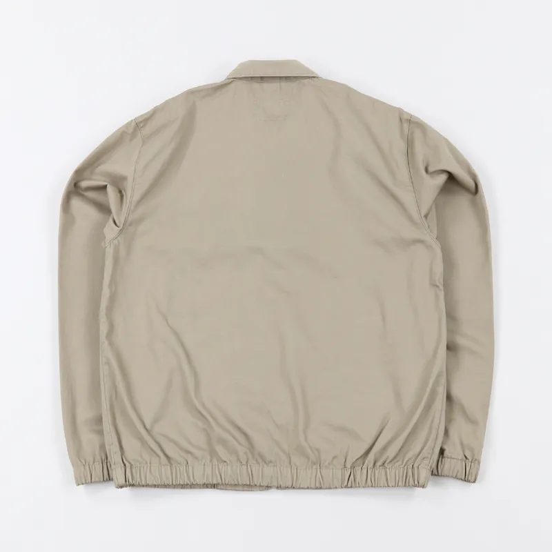 Carhartt WIP Madison Jacket Leather Navy Rinsed-3
