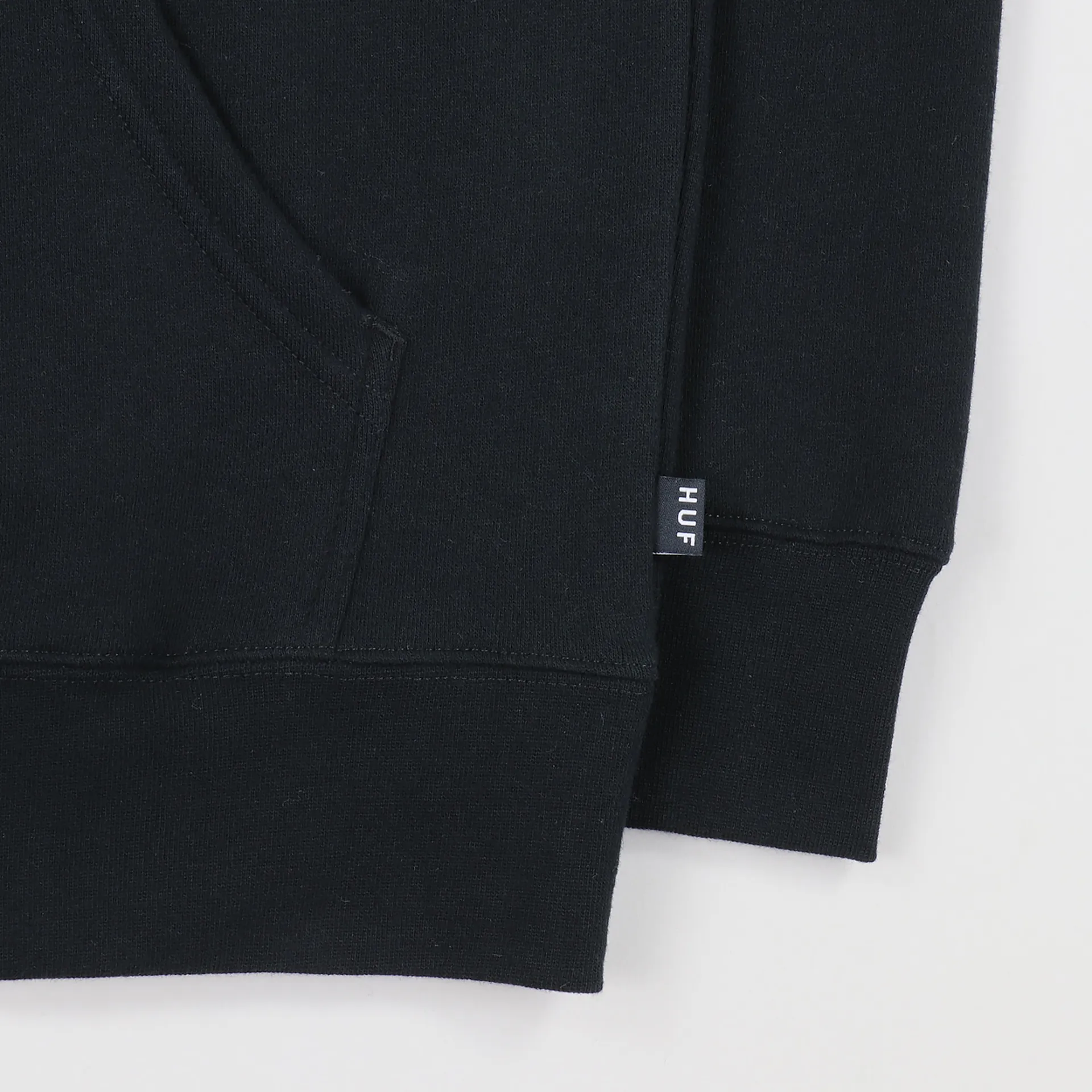 Huf Mens Skateboarding Memorial Triangle Pullover Hoodie Black