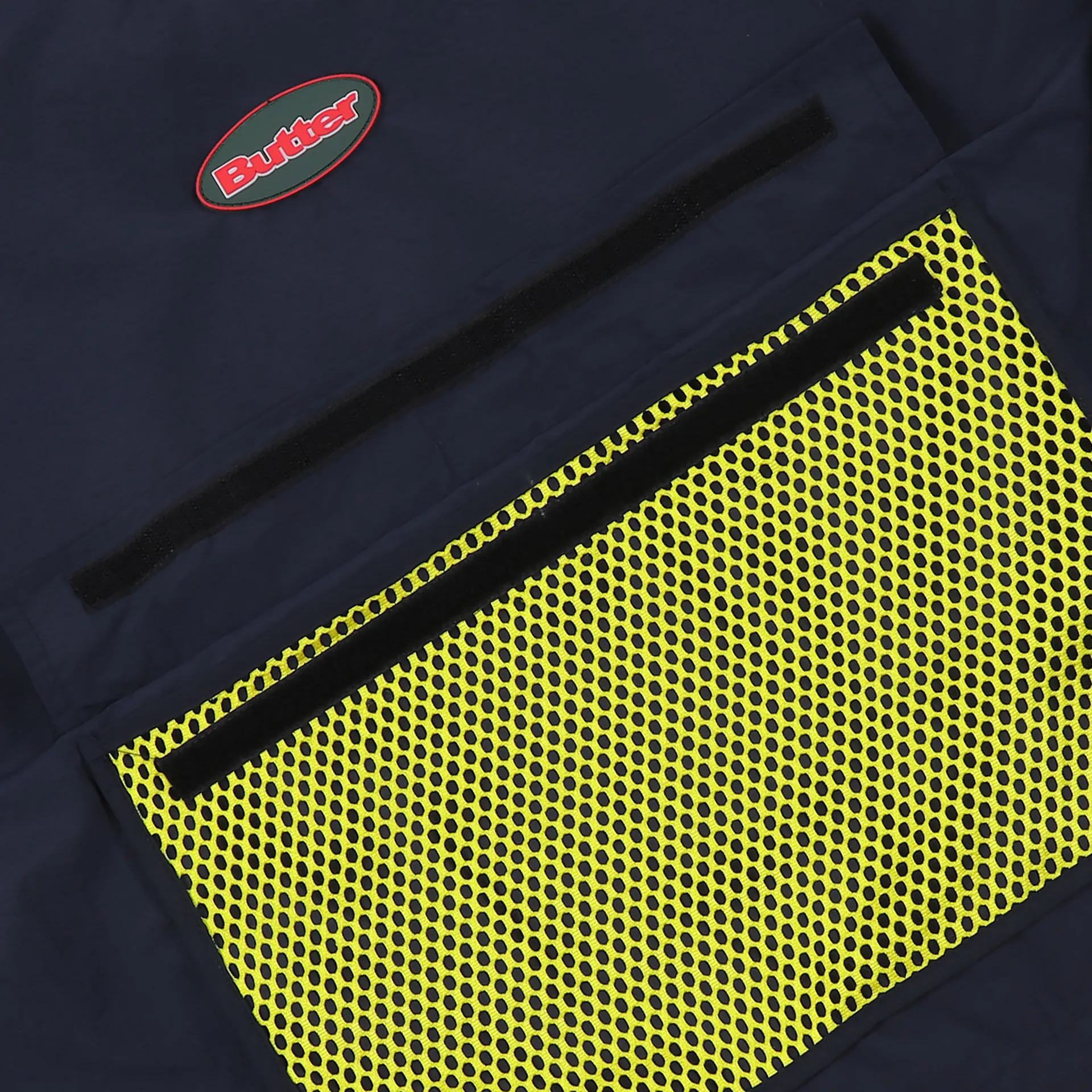 Butter Goods Mens Sport Skateboarding Mesh Track Jacket Navy Blue
