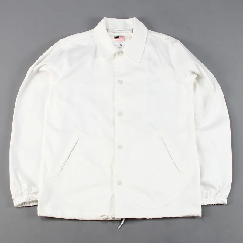 Huf MFG Station Jacket White