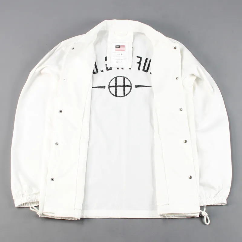 Huf MFG Station Jacket White-2