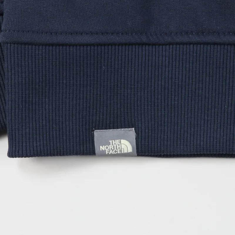 The North Face Black Label Mens Full Zip Fine Hoodie Urban Navy-4
