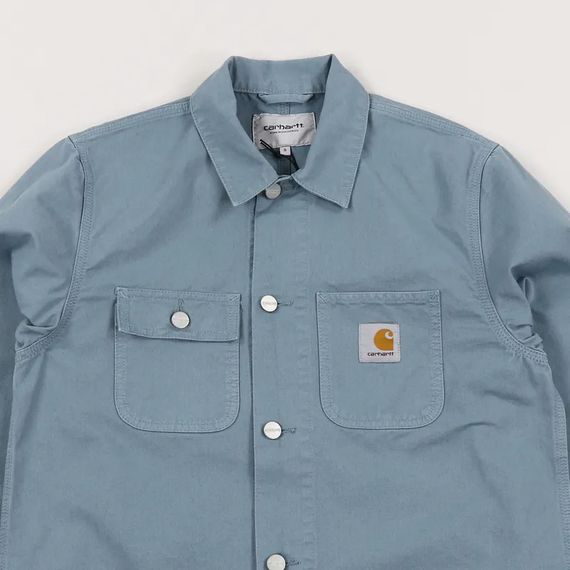 Carhartt WIP Michigan Chore Coat Dusty Blue-1