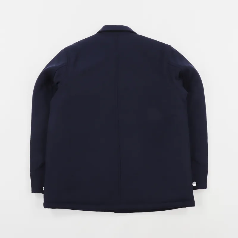 Carhartt WIP Michigan Wool Coat Dark Navy-5
