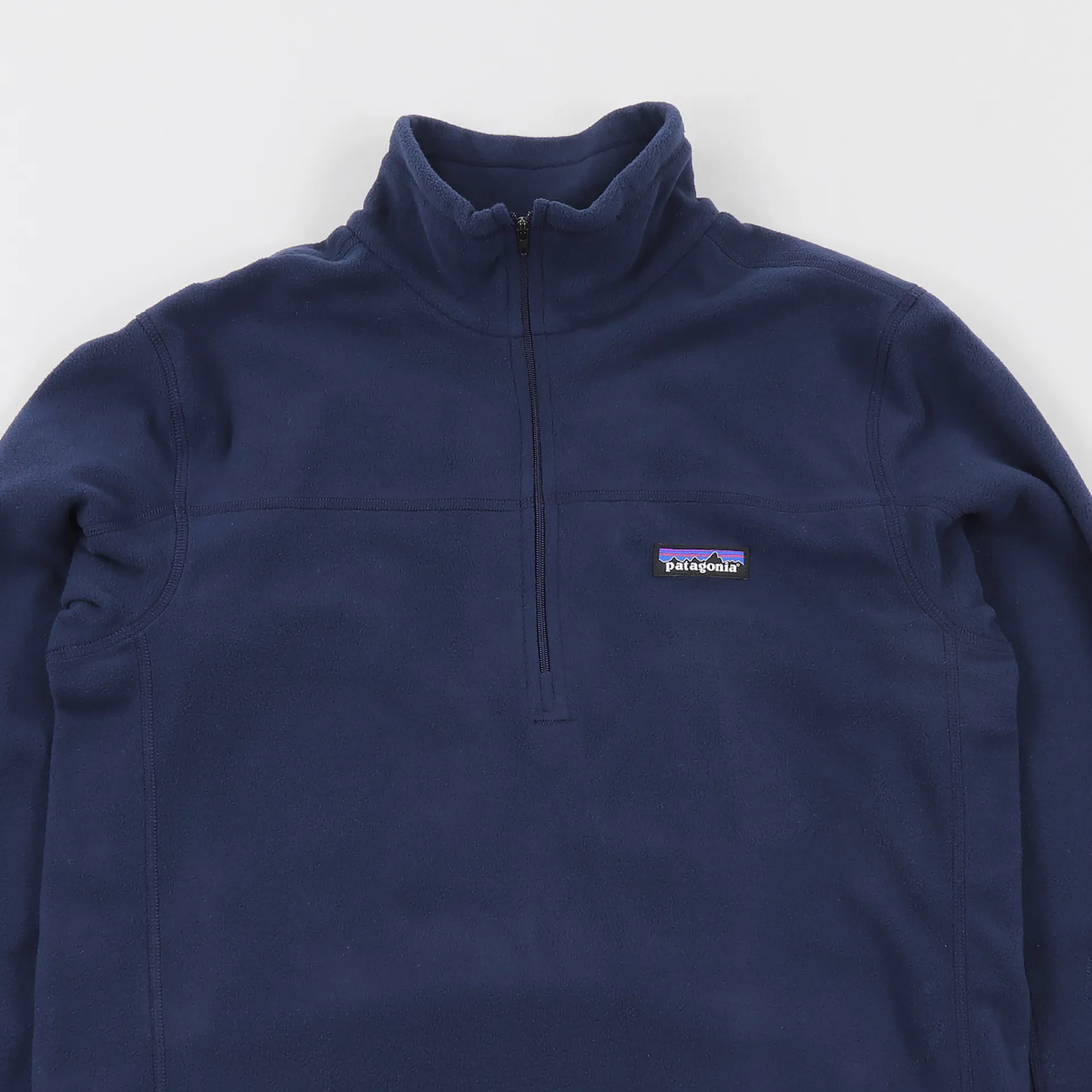 Patagonia Micro D Fleece Pullover Jacket Navy Blue