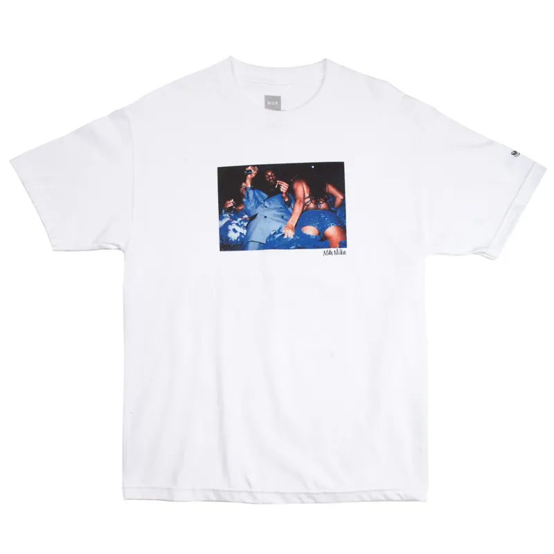Huf 420 x Snoop Dogg Mike Miller T Shirt - White