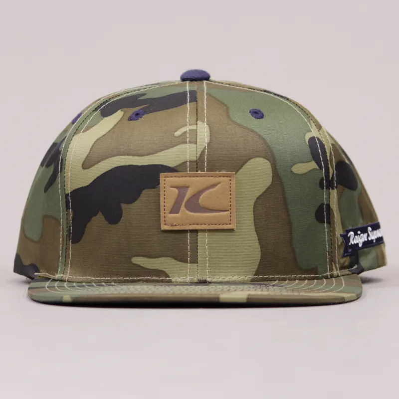King Militia Snap Back Cap - Camo-1