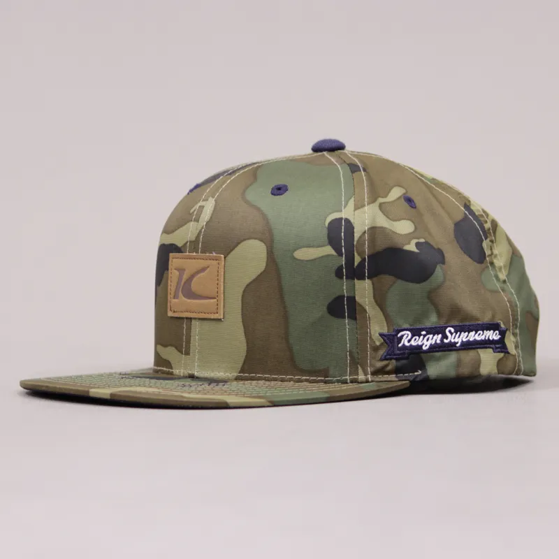 King Militia Snap Back Cap - Camo