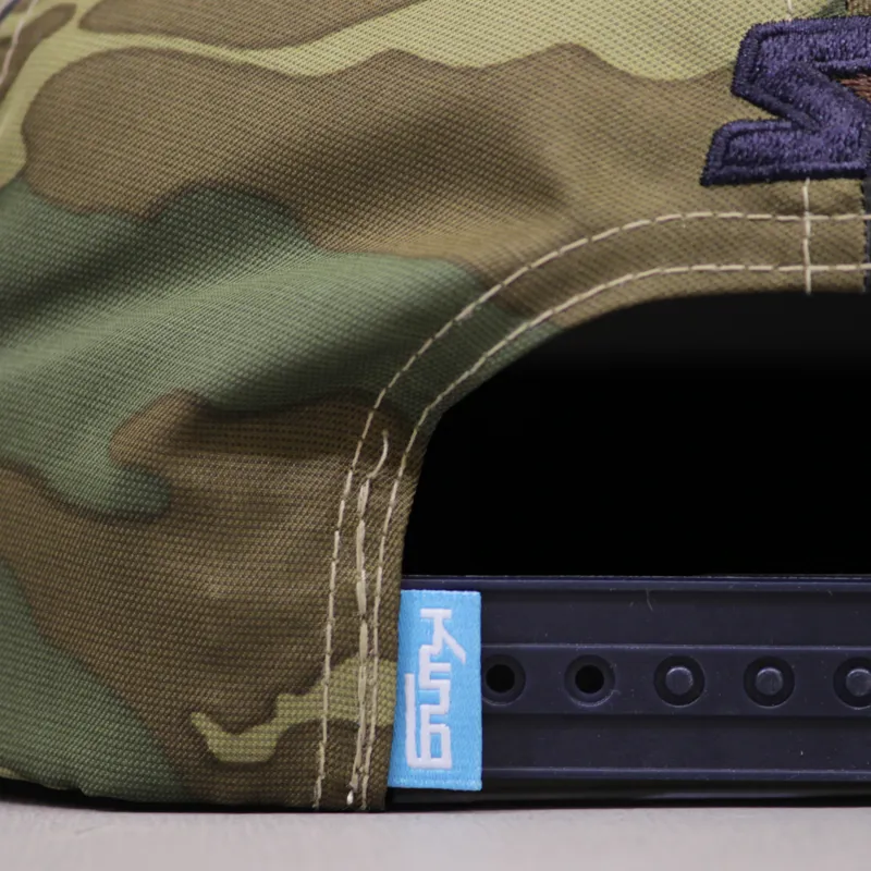 King Militia Snap Back Cap - Camo-5