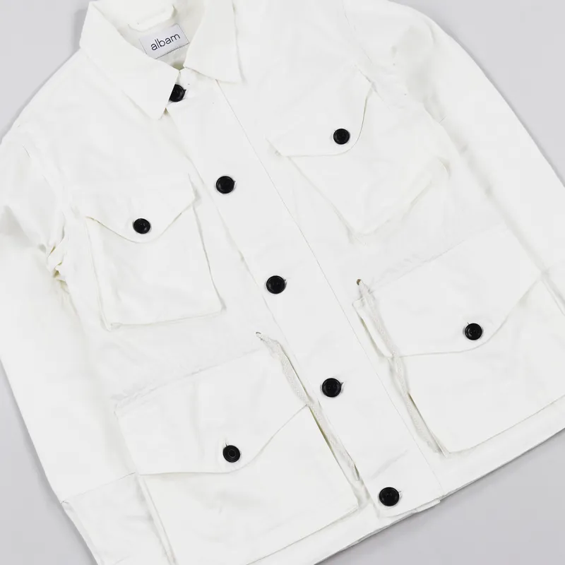 Albam Military Field Jacket Ecru-2