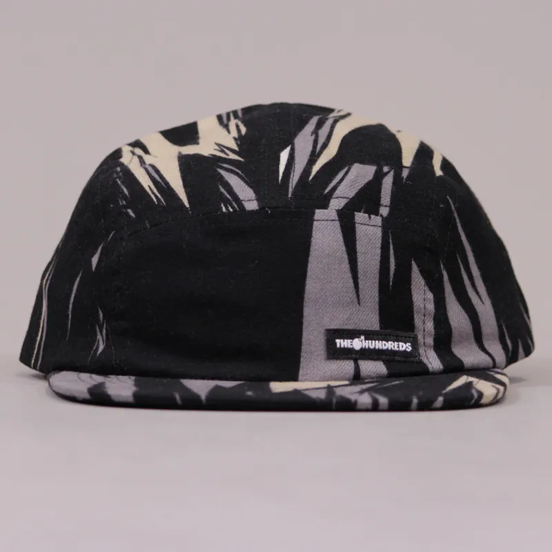 The Hundreds Milk 5 Panel Cap - Black-1