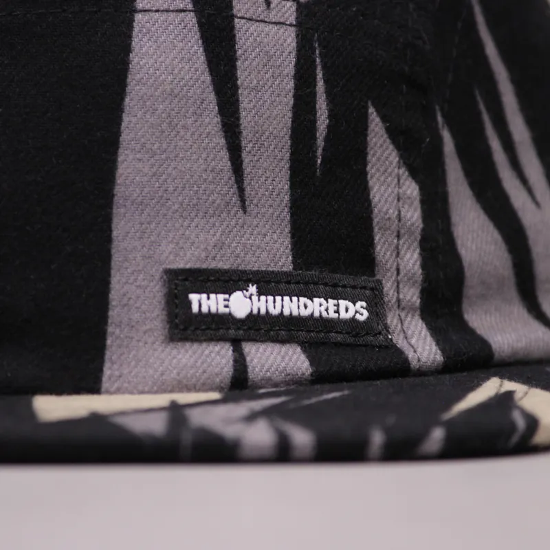 The Hundreds Milk 5 Panel Cap - Black-2