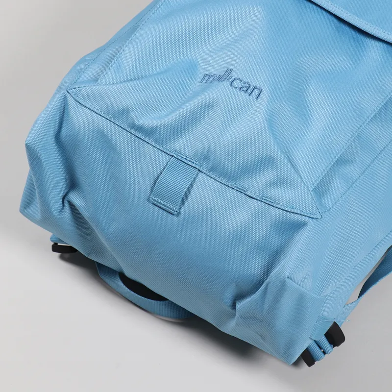 Millican Recycled Plastic The Core Roll Backpack 20L Sky Blue Bag Millican Recycled Plastic The Core Roll Backpack 20L Sky Blue Bag