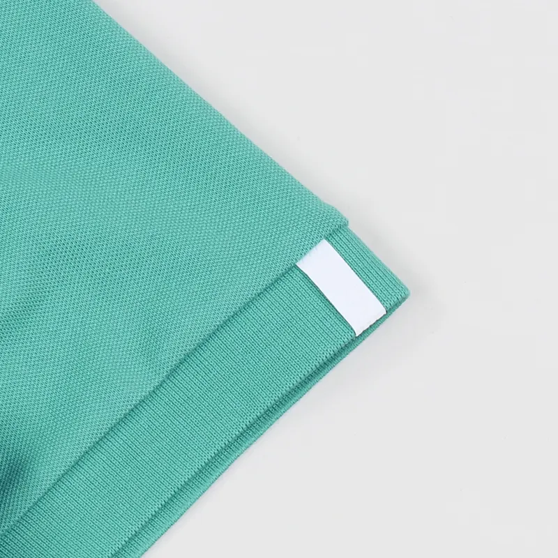 Lacoste LIVE Mini Pique Polo Shirt Teal-2