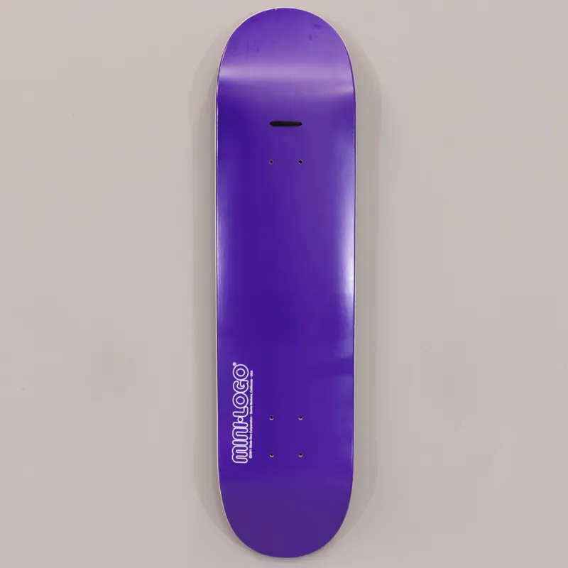 Mini Logo 188 Deck - Purple 7.88 Inch