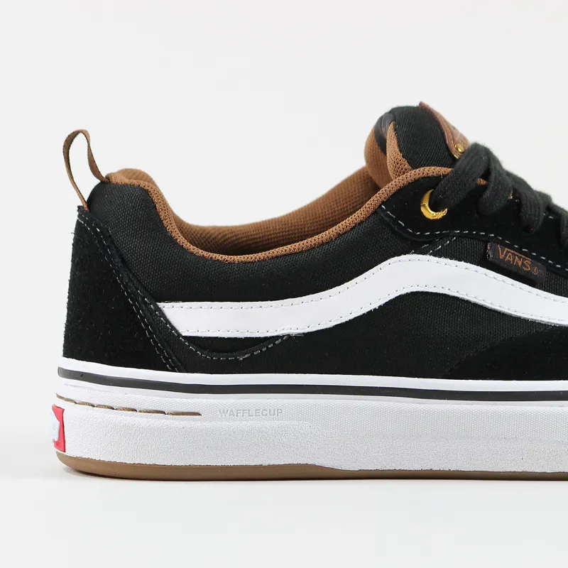 Vans Kyle Walker Pro Shoes Black White Gum-1