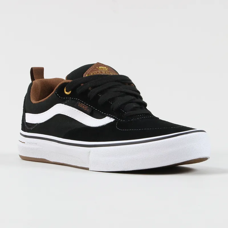 Vans kyle walker pro black white gum hotsell