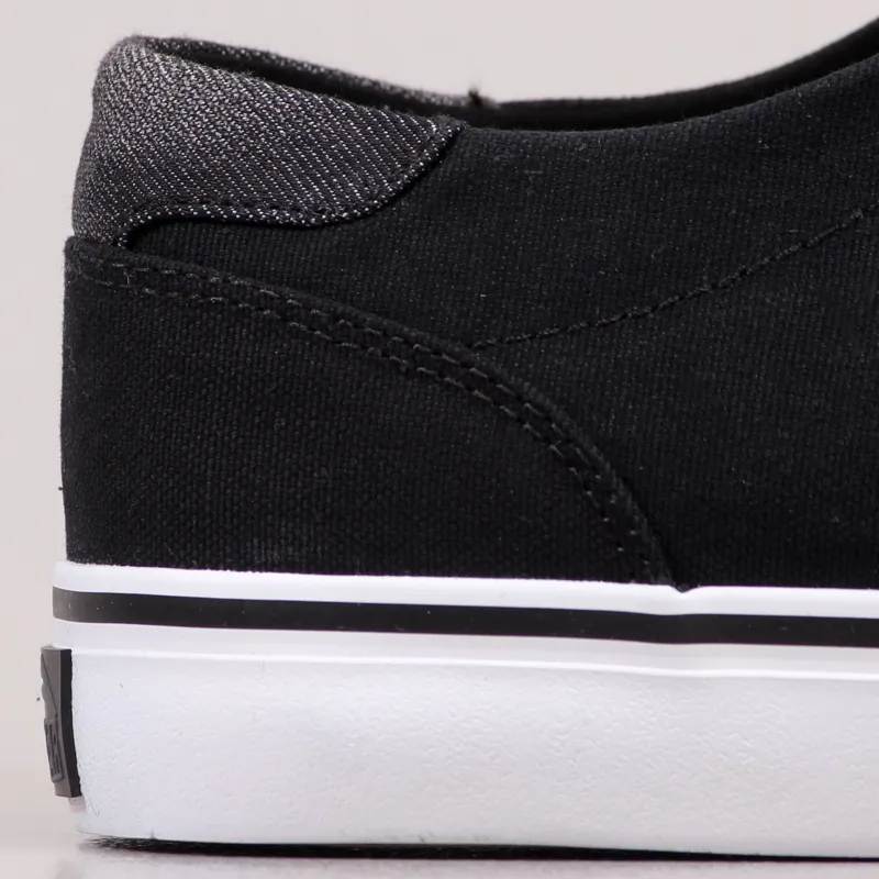 Lakai x Baker Manchester Lean Shoes Black Canvas-1