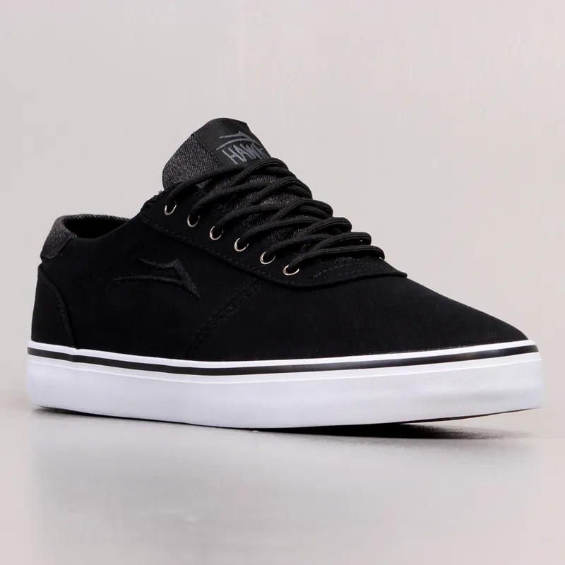 Lakai x Baker Manchester Lean Shoes Black Canvas-4