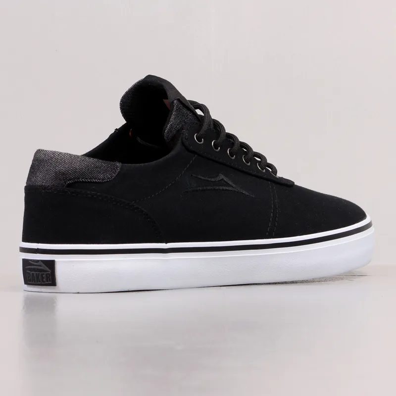 Lakai x Baker Manchester Lean Shoes Black Canvas-5