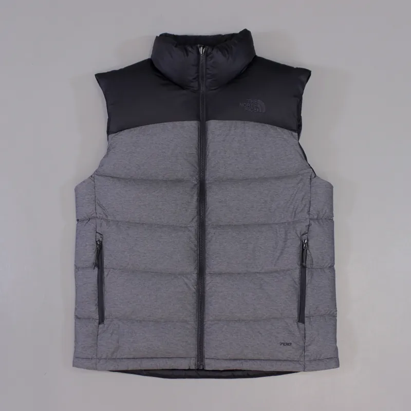 vergiftigen Demon Play vervoer The North Face Mens Nuptse 2 Bodywarmer Vest Gilet Asphalt Grey