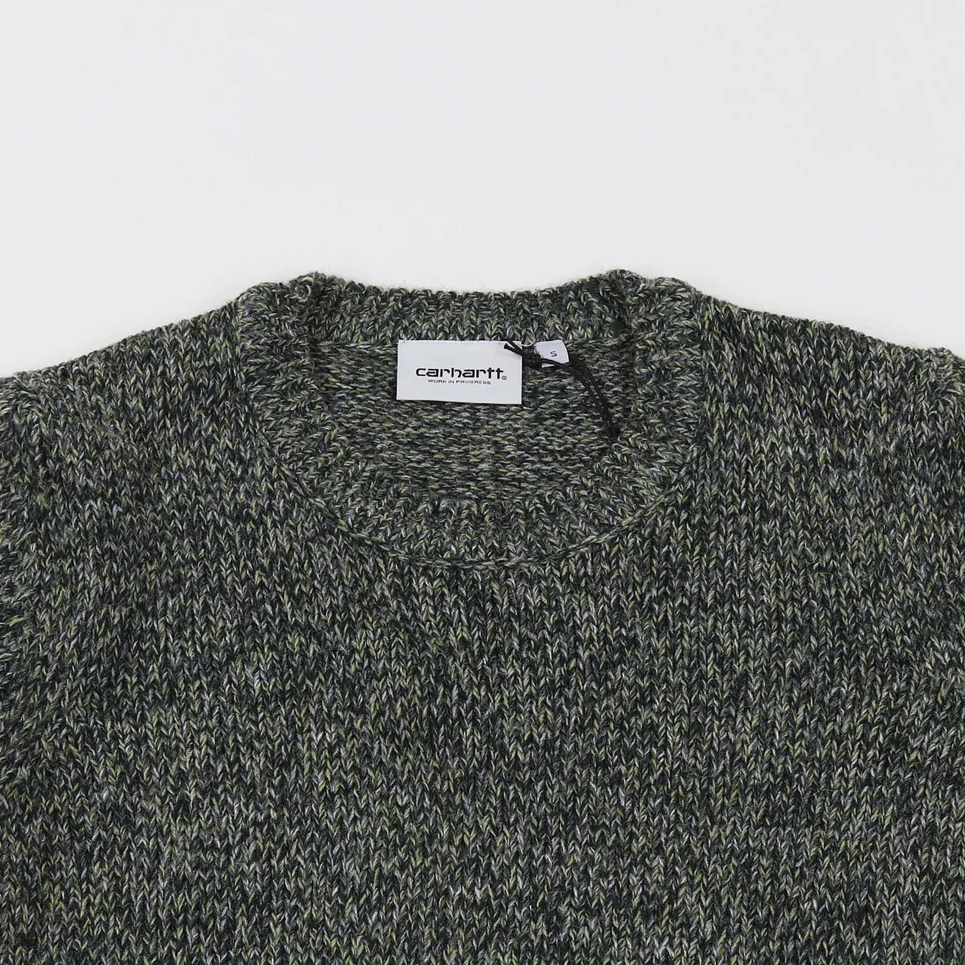 Carhartt WIP Morris Sweater Parsley Rover Green Heather