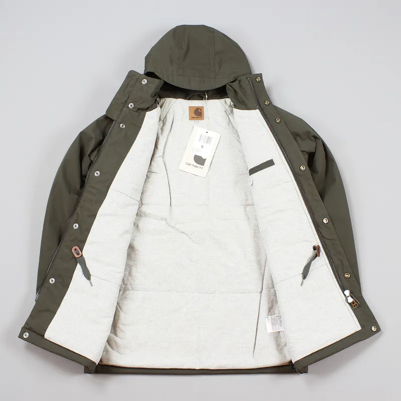 Carhartt Mosley Jacket Black Forest Green-2