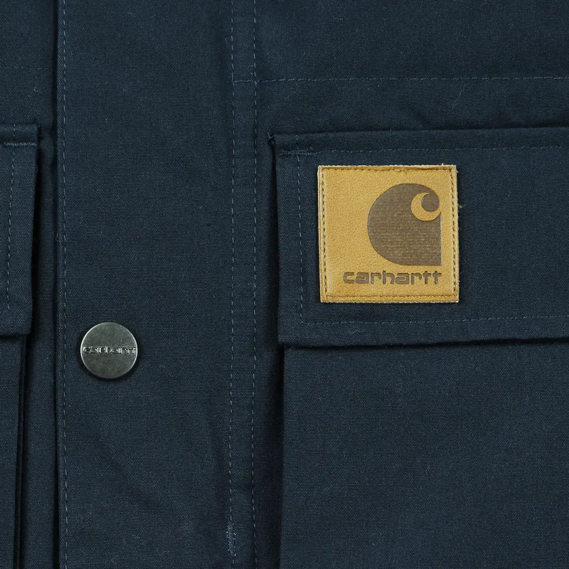 Carhartt Mosley Jacket Navy Blue-2