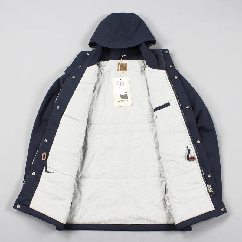 Carhartt Mosley Jacket Navy Blue-3