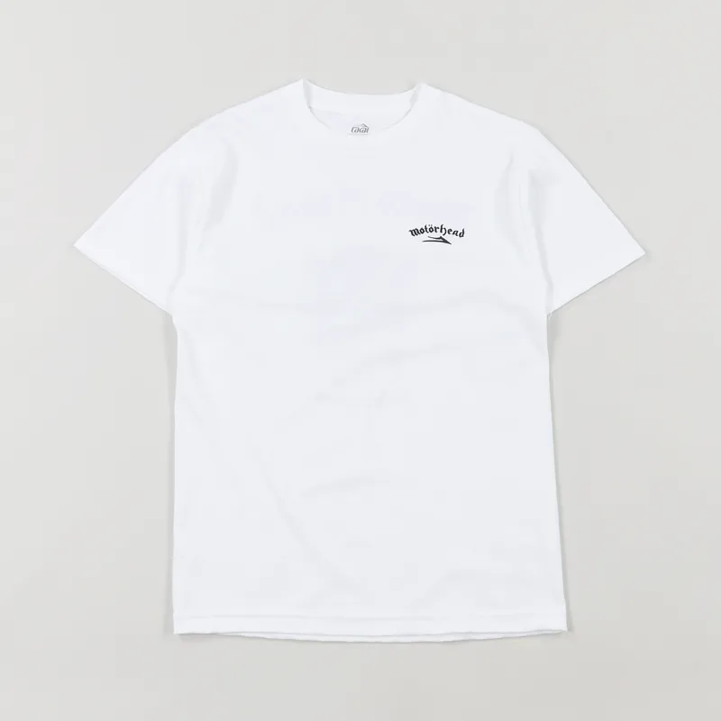 Lakai Motorhead War Pig T Shirt White