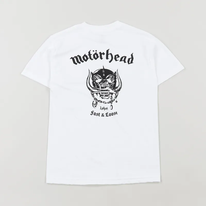 Lakai Motorhead War Pig T Shirt White-2