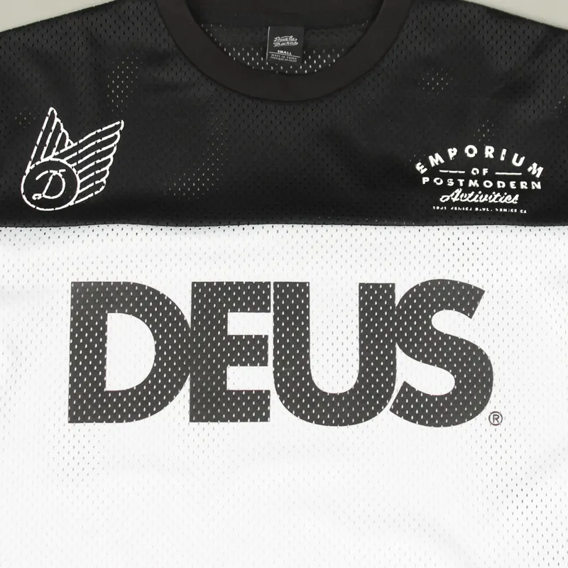 Deus Ex Machina Moto X 6 Longsleeve T Shirt White-1