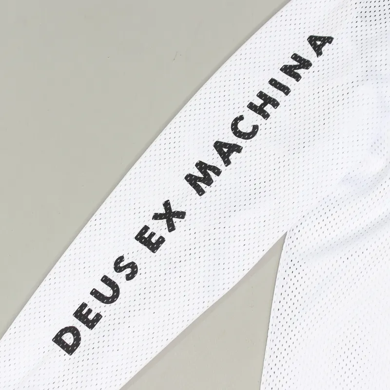 Deus Ex Machina Moto X 6 Longsleeve T Shirt White-2