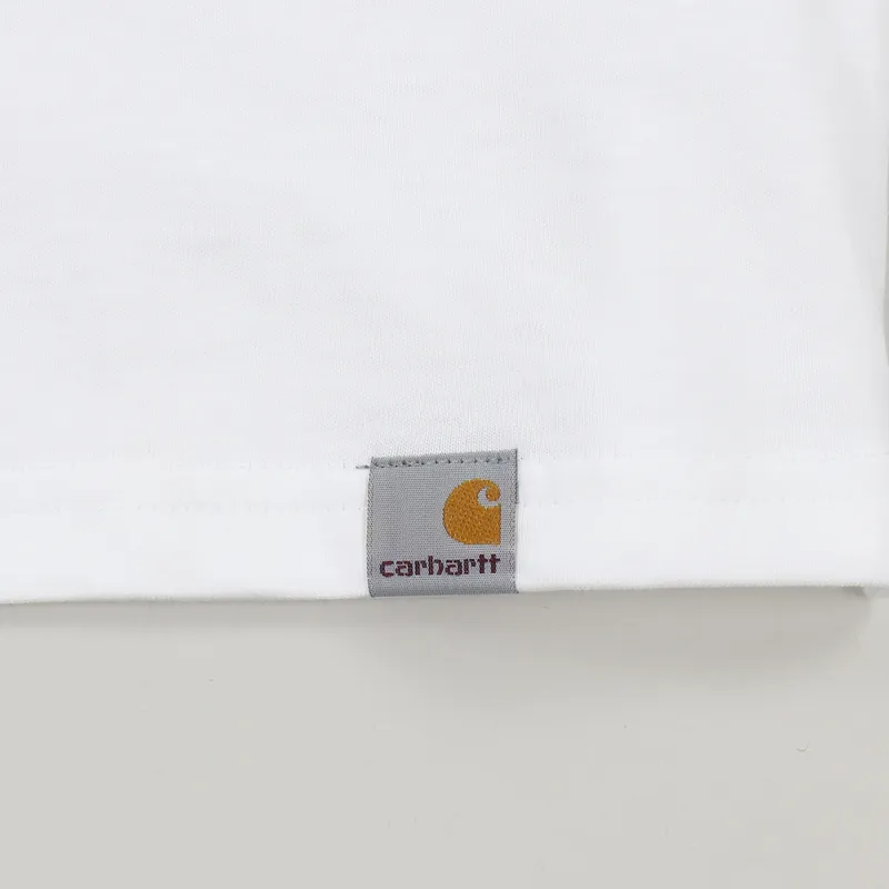 Carhartt WIP Mountain T Shirt White-3