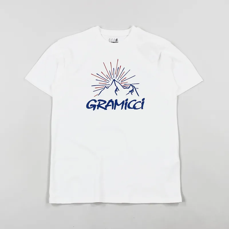 Gramicci Mountain T Shirt White
