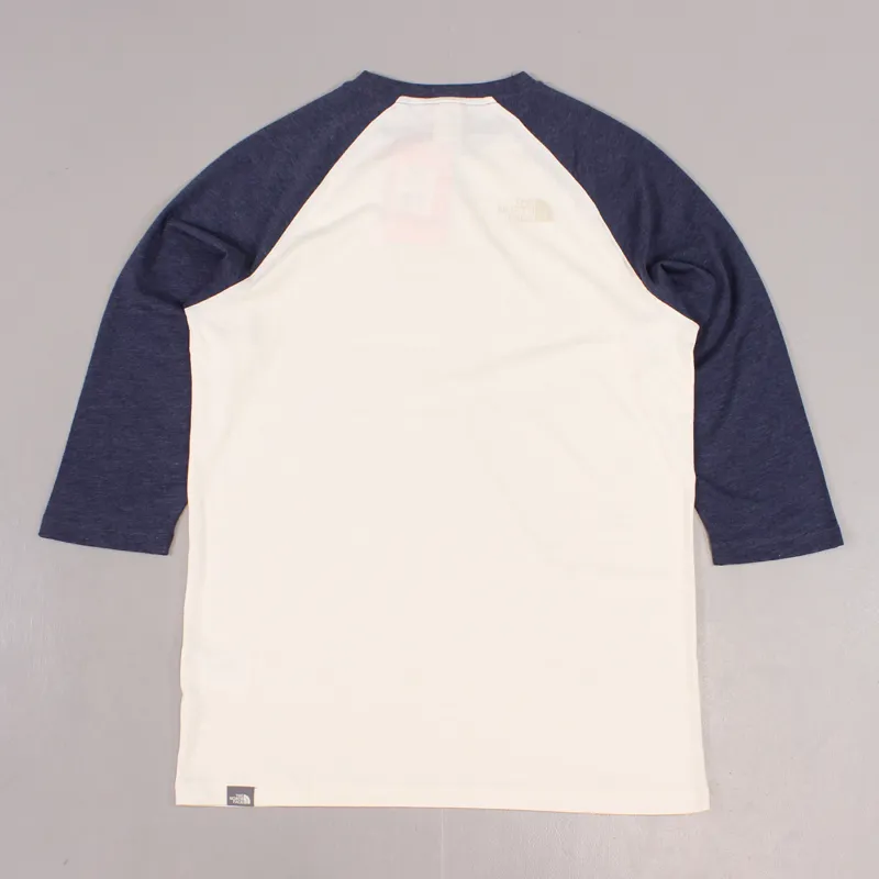 The North Face Raglan T Shirt Vintage White-2